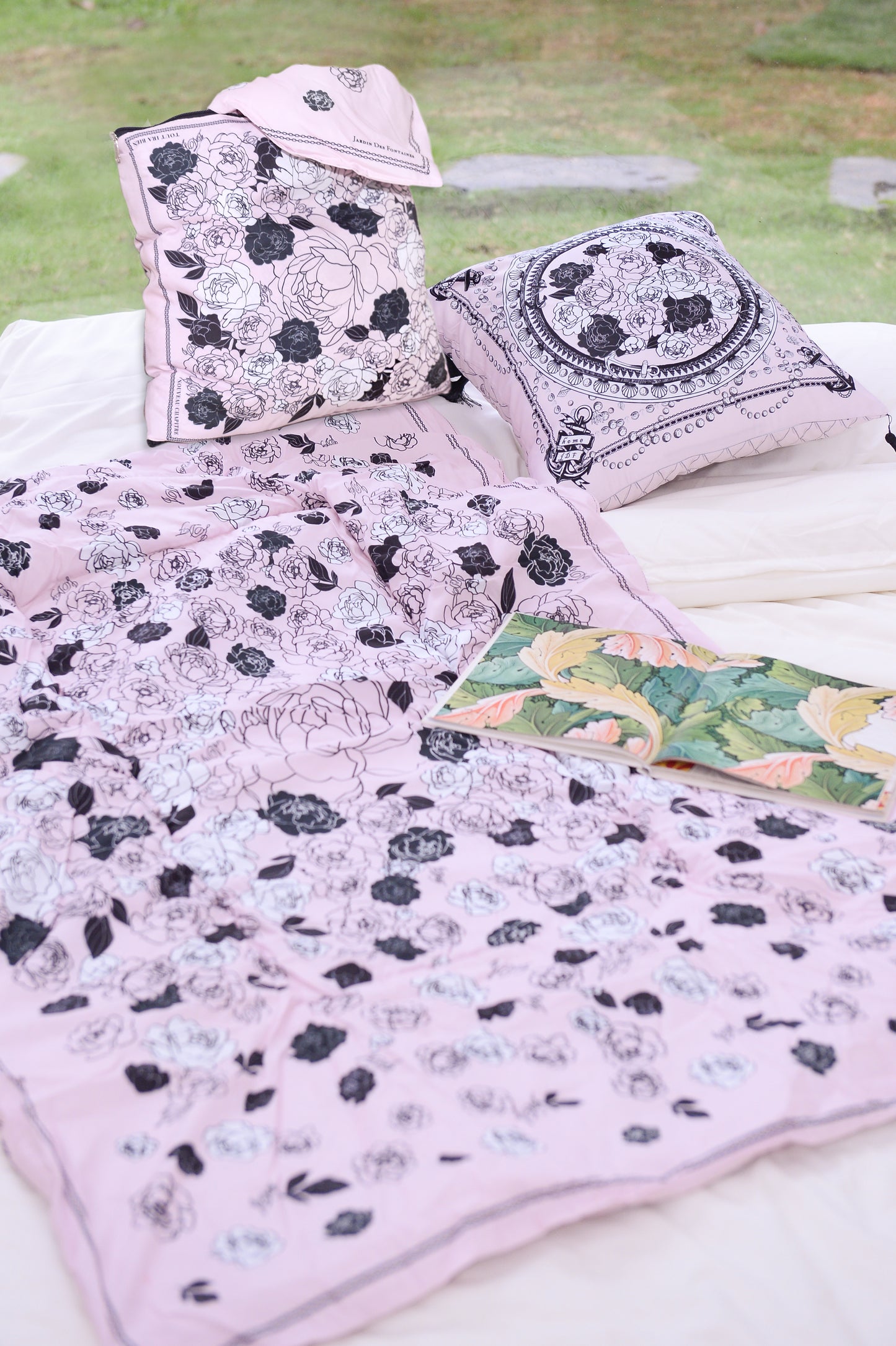 "Classy and Fabulous" Quilt Blanket Pillow 2 in 1