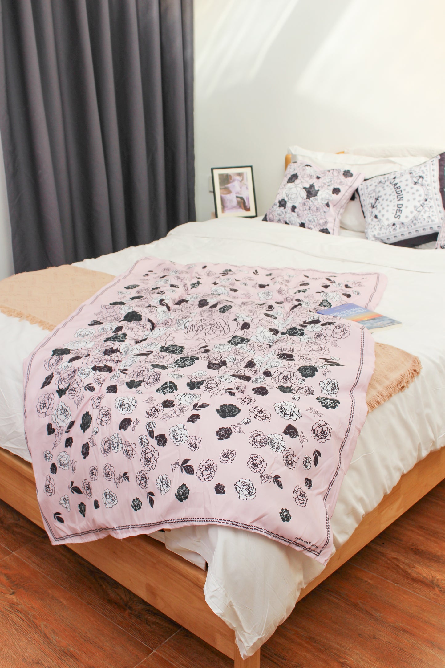 "Classy and Fabulous" Quilt Blanket Pillow 2 in 1