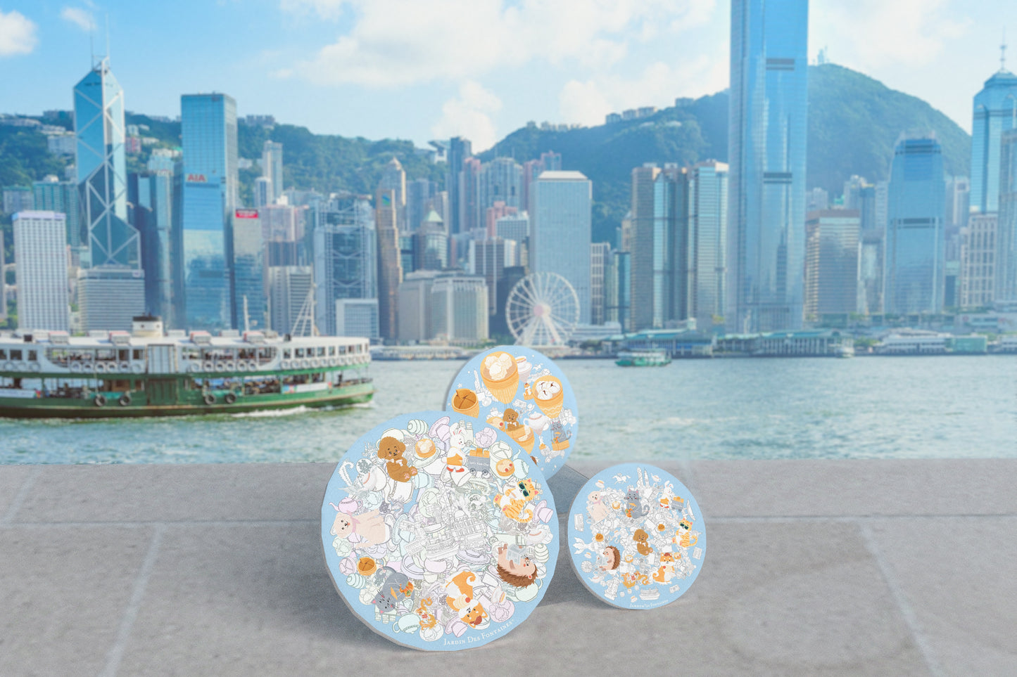 "Let's Yum Cha" Ceramic Potholder, Hot Pad
