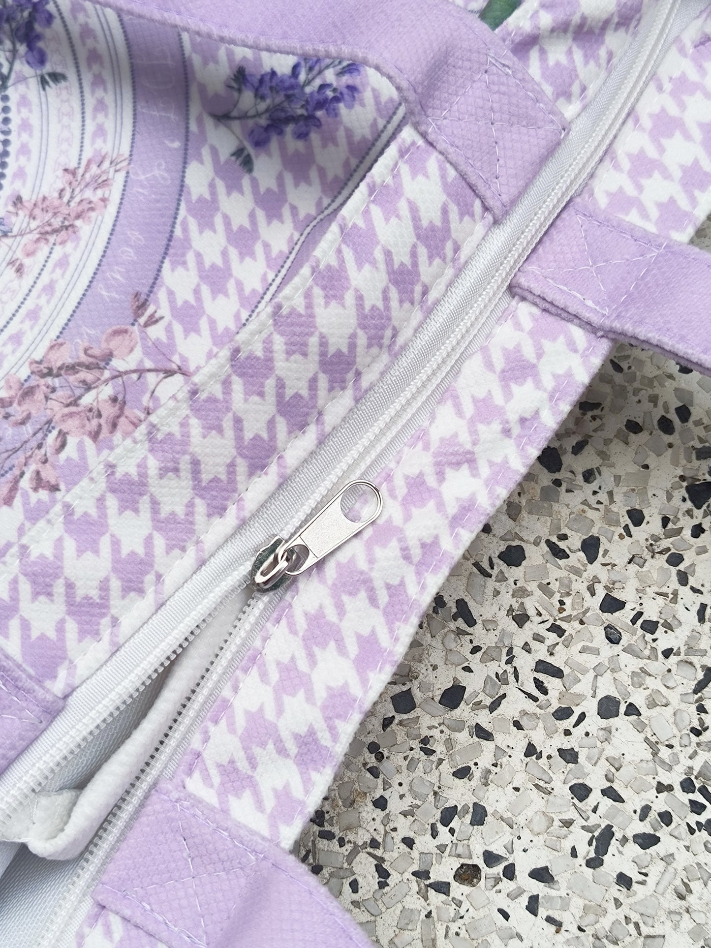 "Secret Violet Garden" Tote Bag
