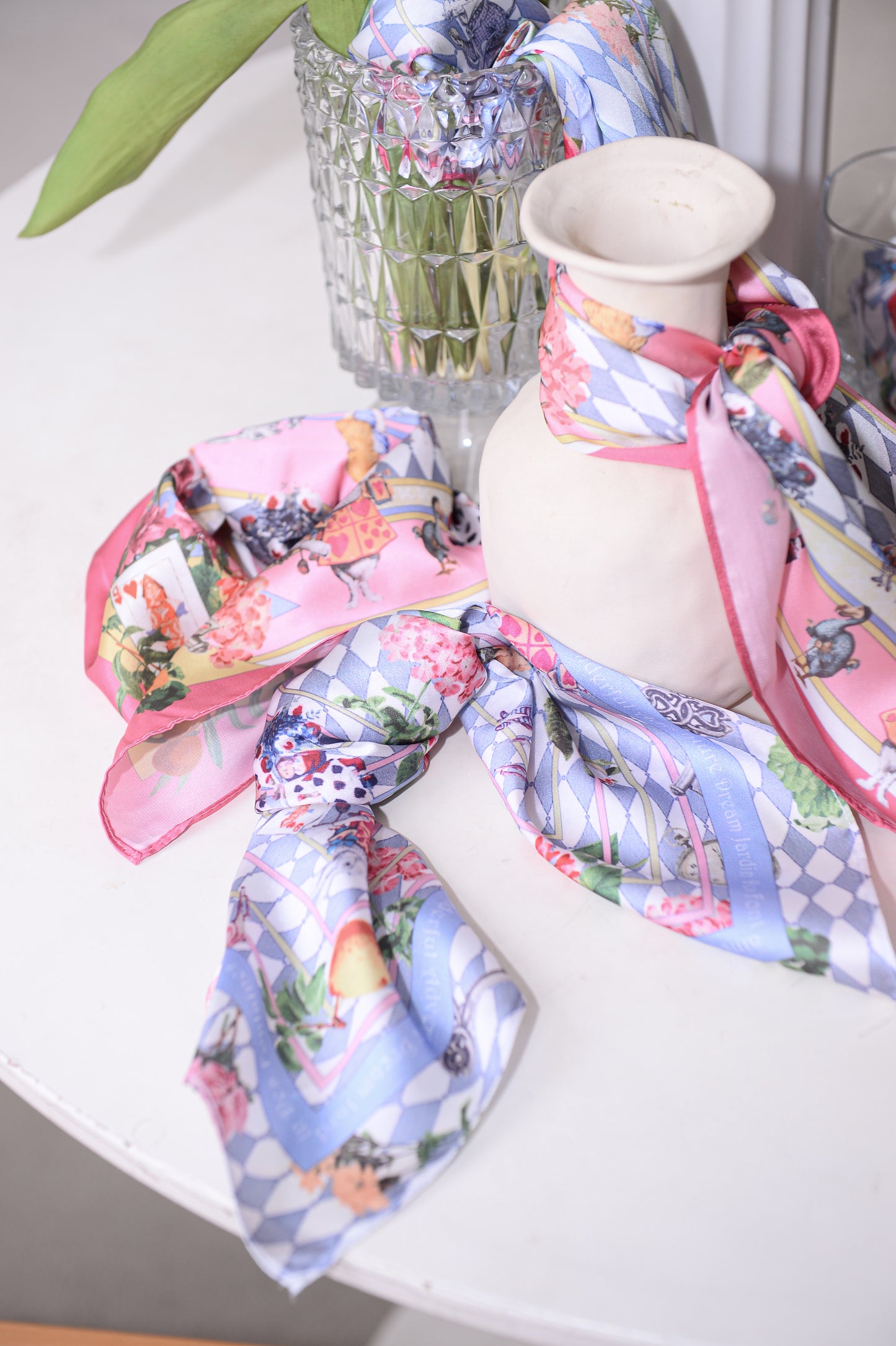 "Wonderful Adventure Dream" 45cm Silky Scarf