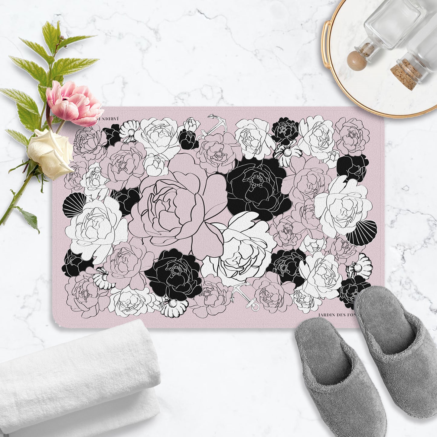 "Classy and Fabulous" Bath Mat