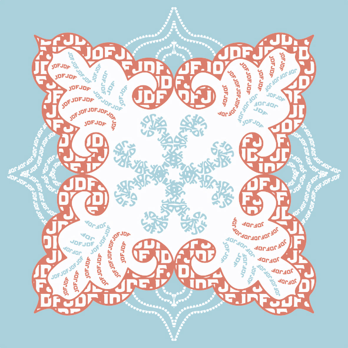 Blue, inspiration from Uzbekistan’s Blue City, Samarkand.