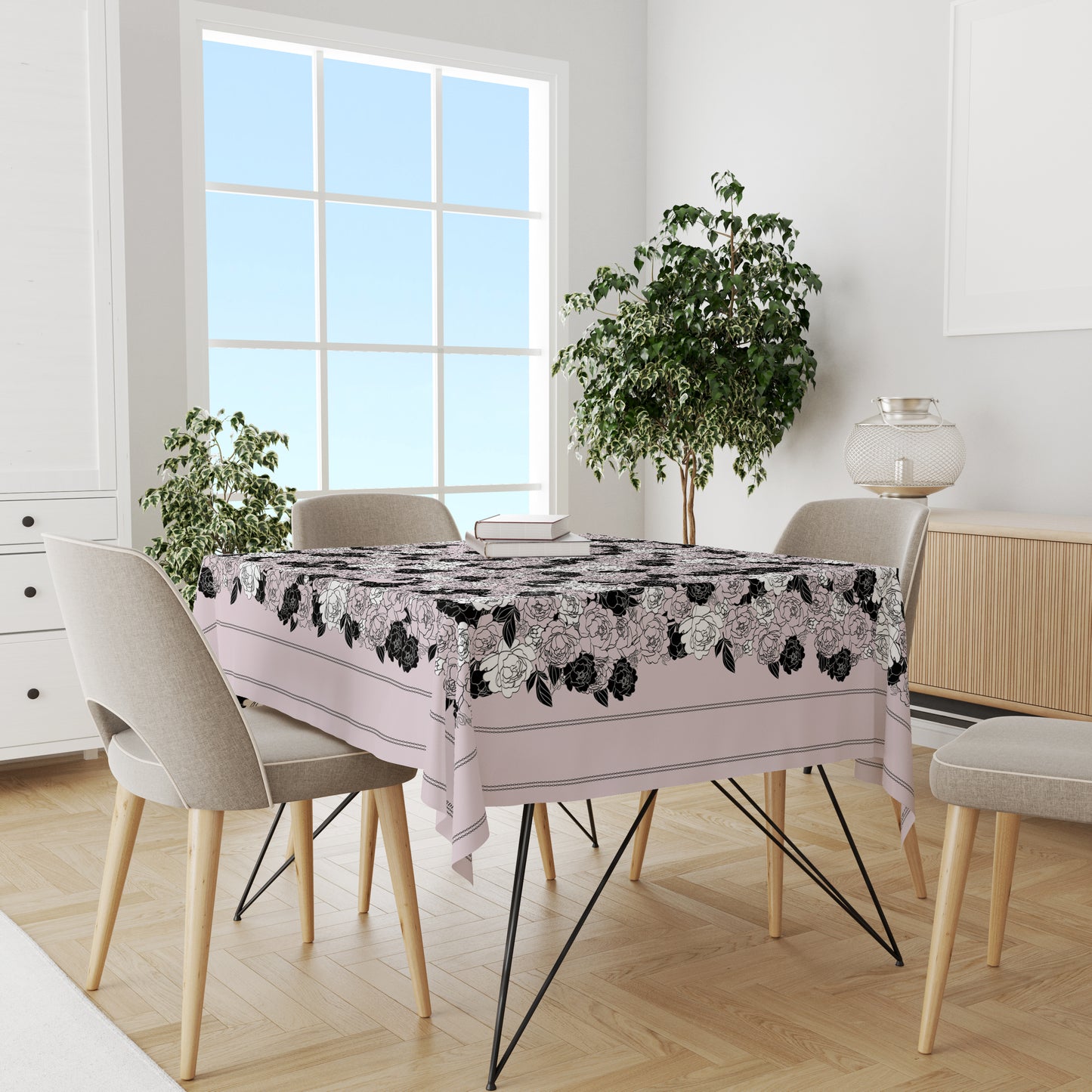 "Classy and Fabulous" Waterproof Tablecloth