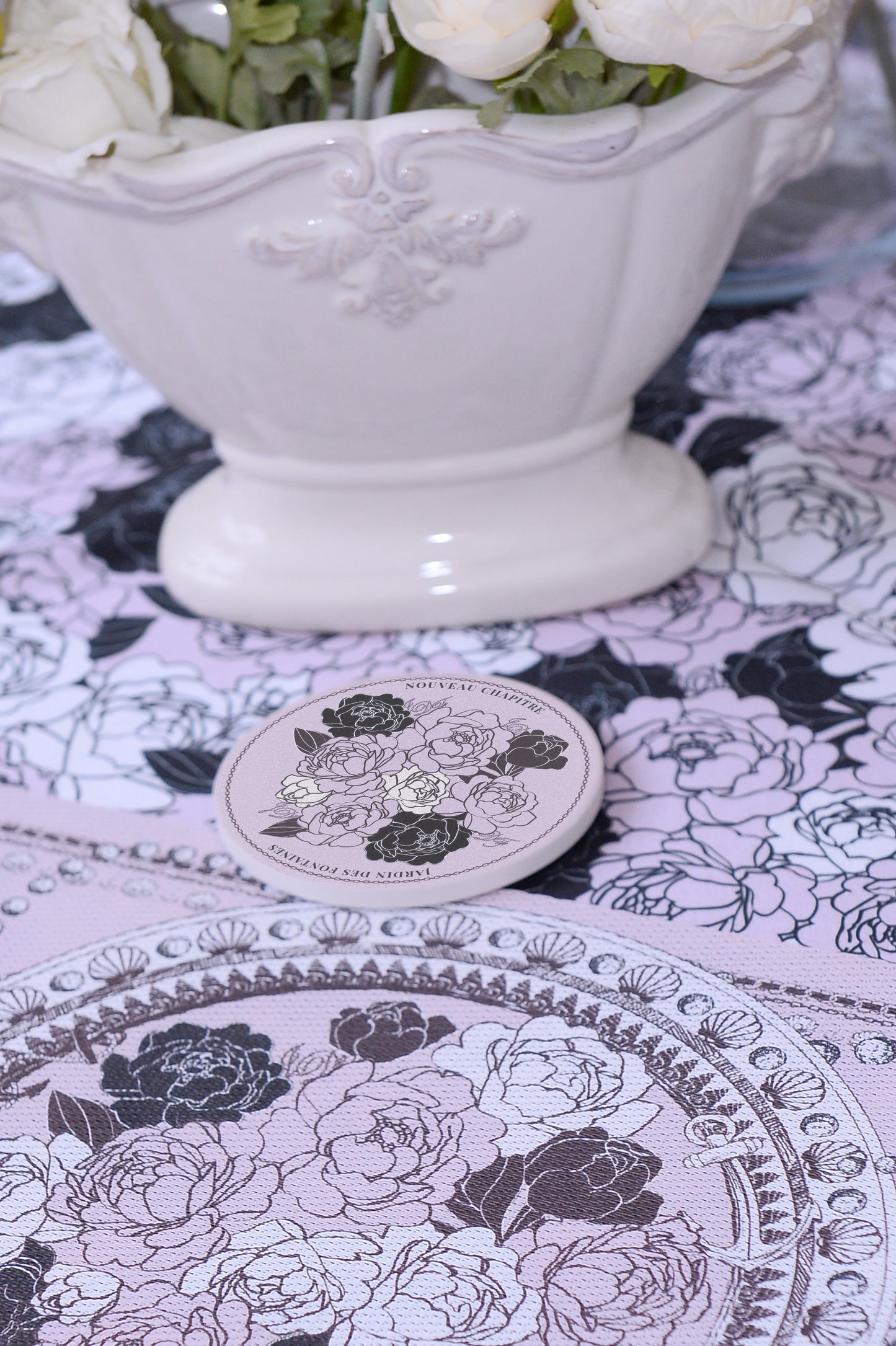 "Classy and Fabulous" Ceramic Coaster