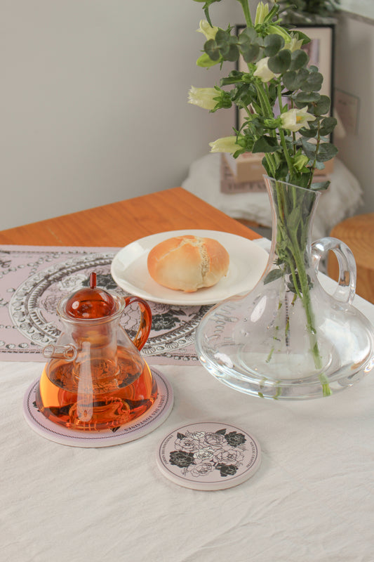 "Classy and Fabulous" Ceramic Coaster