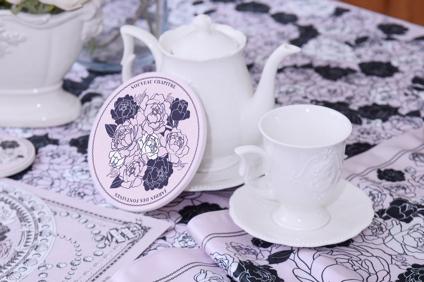 "Classy and Fabulous" Ceramic Potholder,  Hot Pad