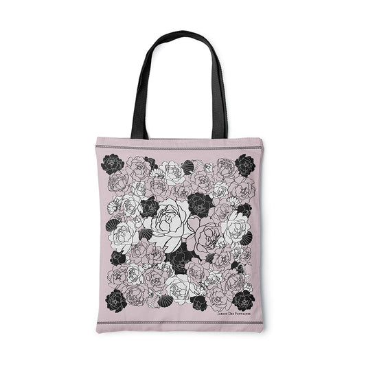 "Classy and Fabulous" Peony Tote Bag