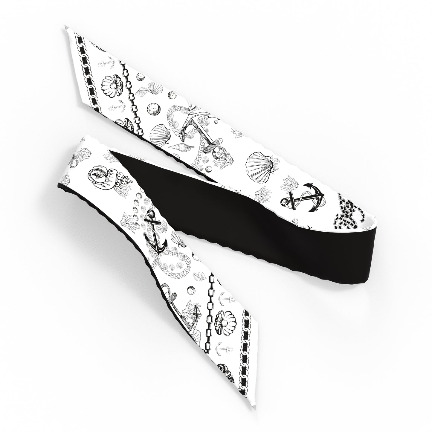 "Classy and Fabulous" Anchor Twilly Silky Scarf