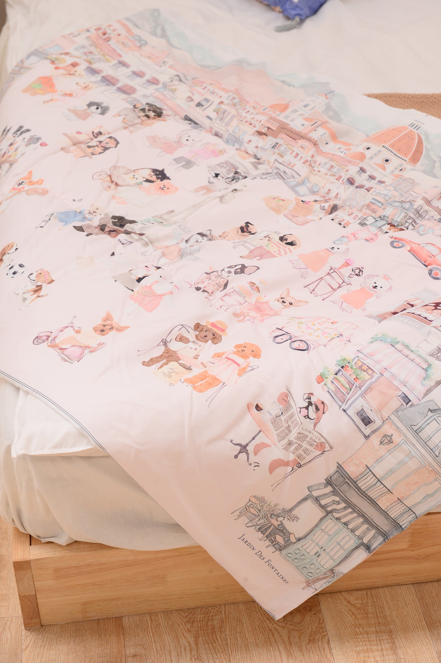 "Oh My Dog" Quilt Blanket Pillow 2 In 1