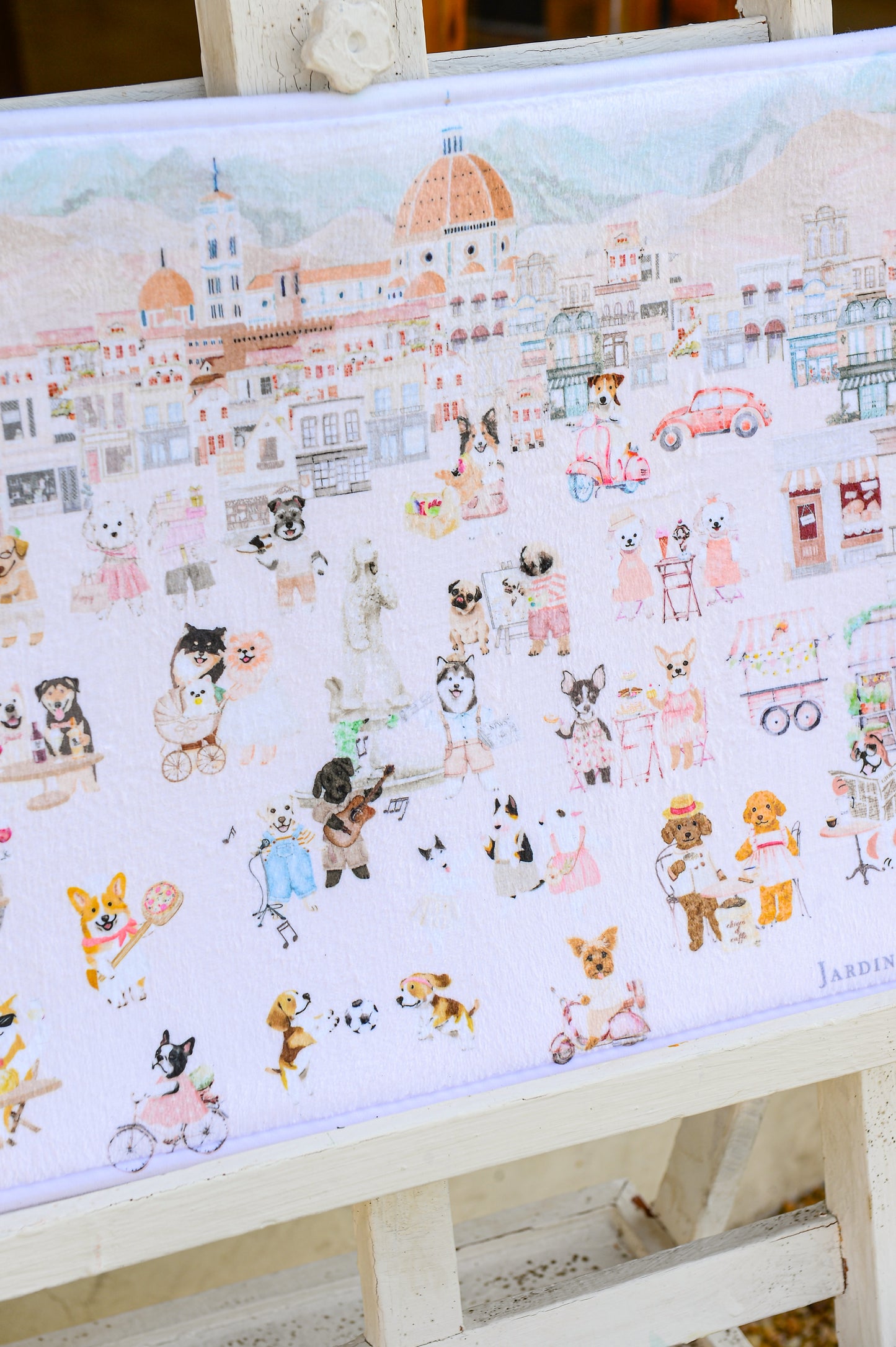 "Oh My Dog" Bath Mat