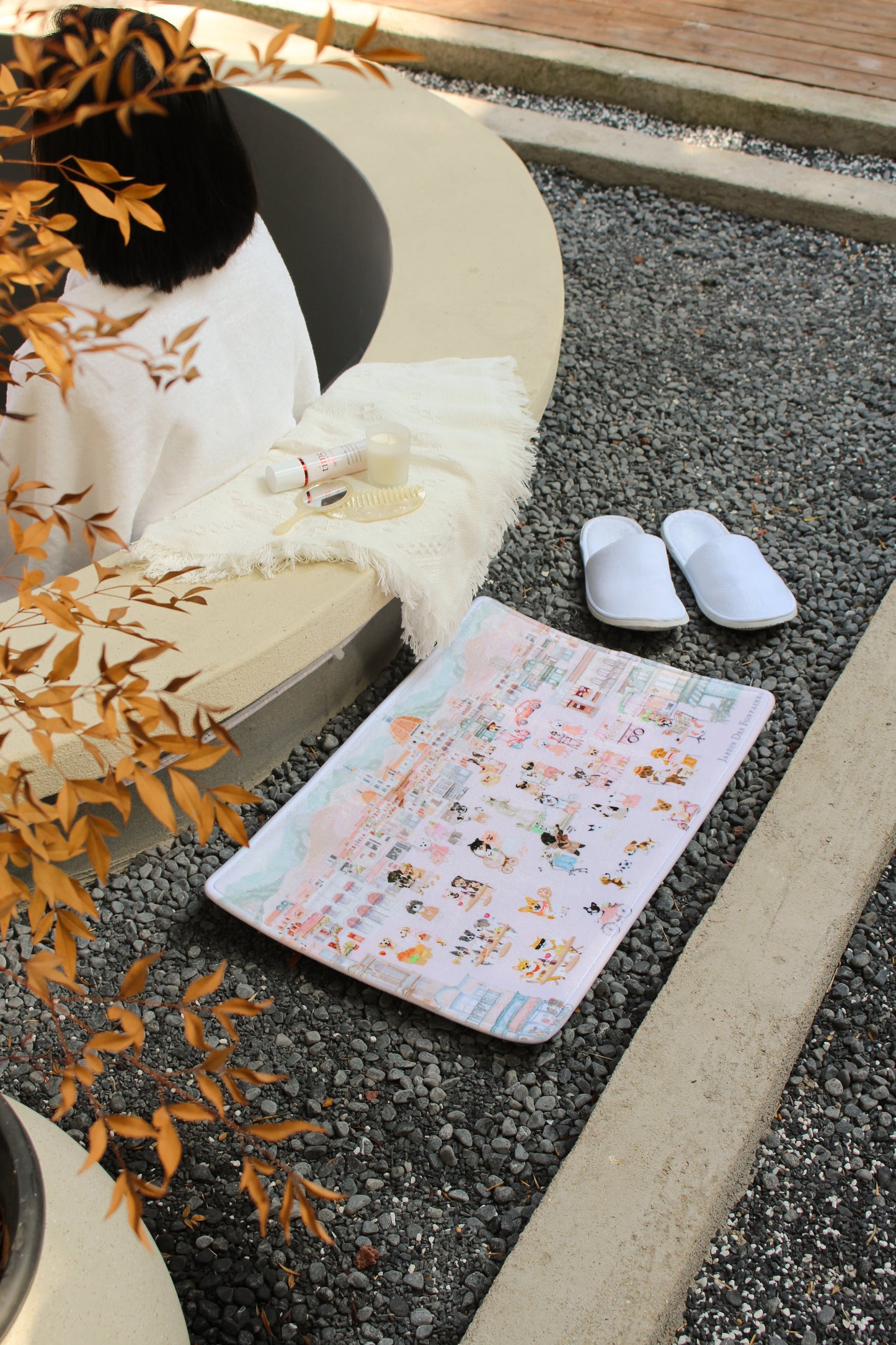 "Oh My Dog" Bath Mat