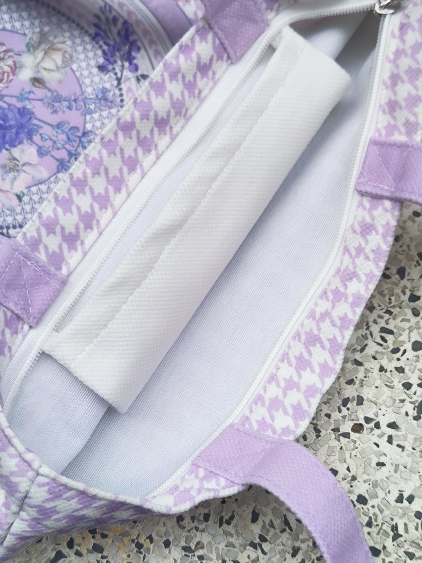 "Secret Violet Garden" Tote Bag