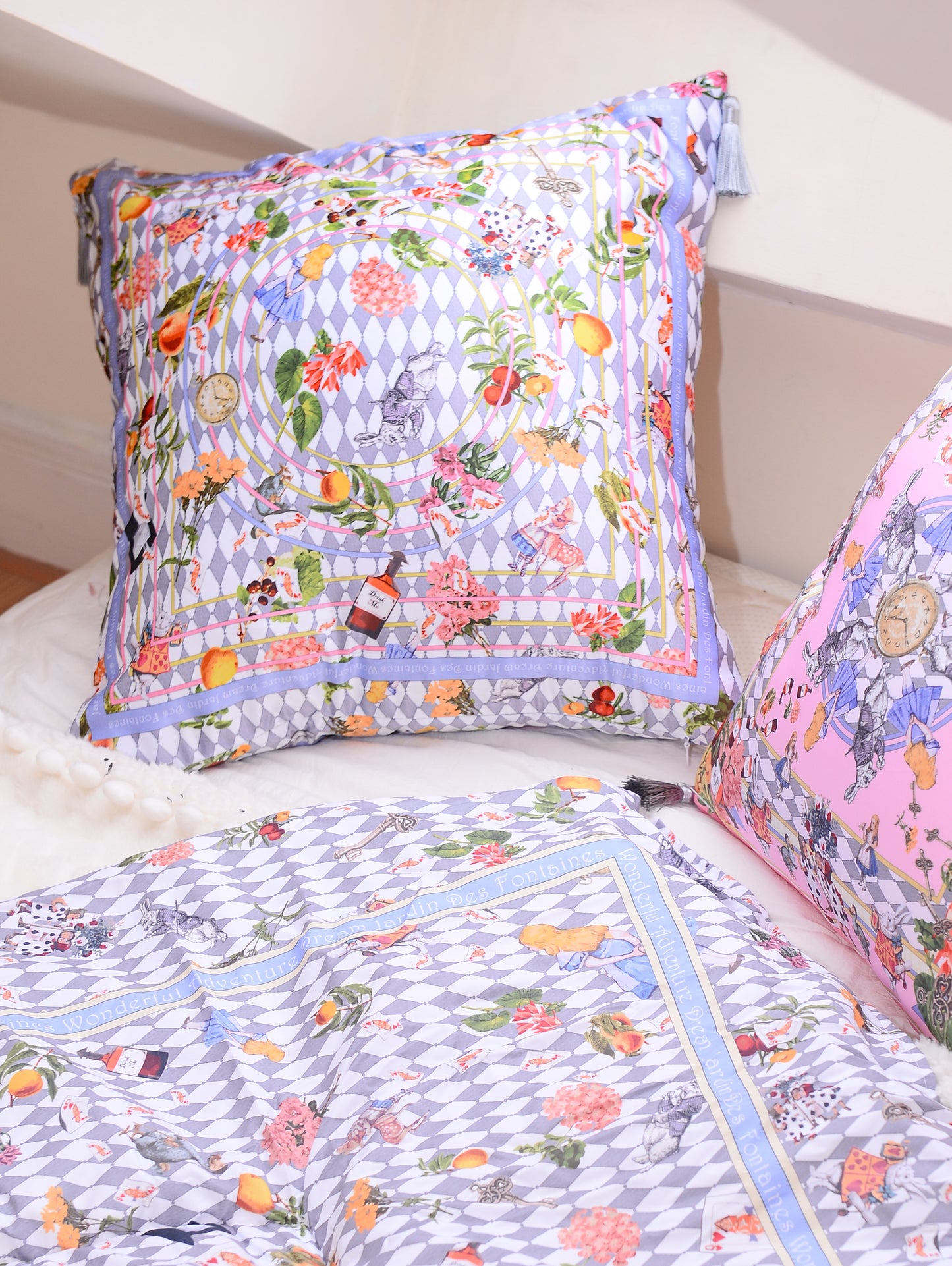 "Wonderful Adventure Dream" Cushion, Throw Pillow