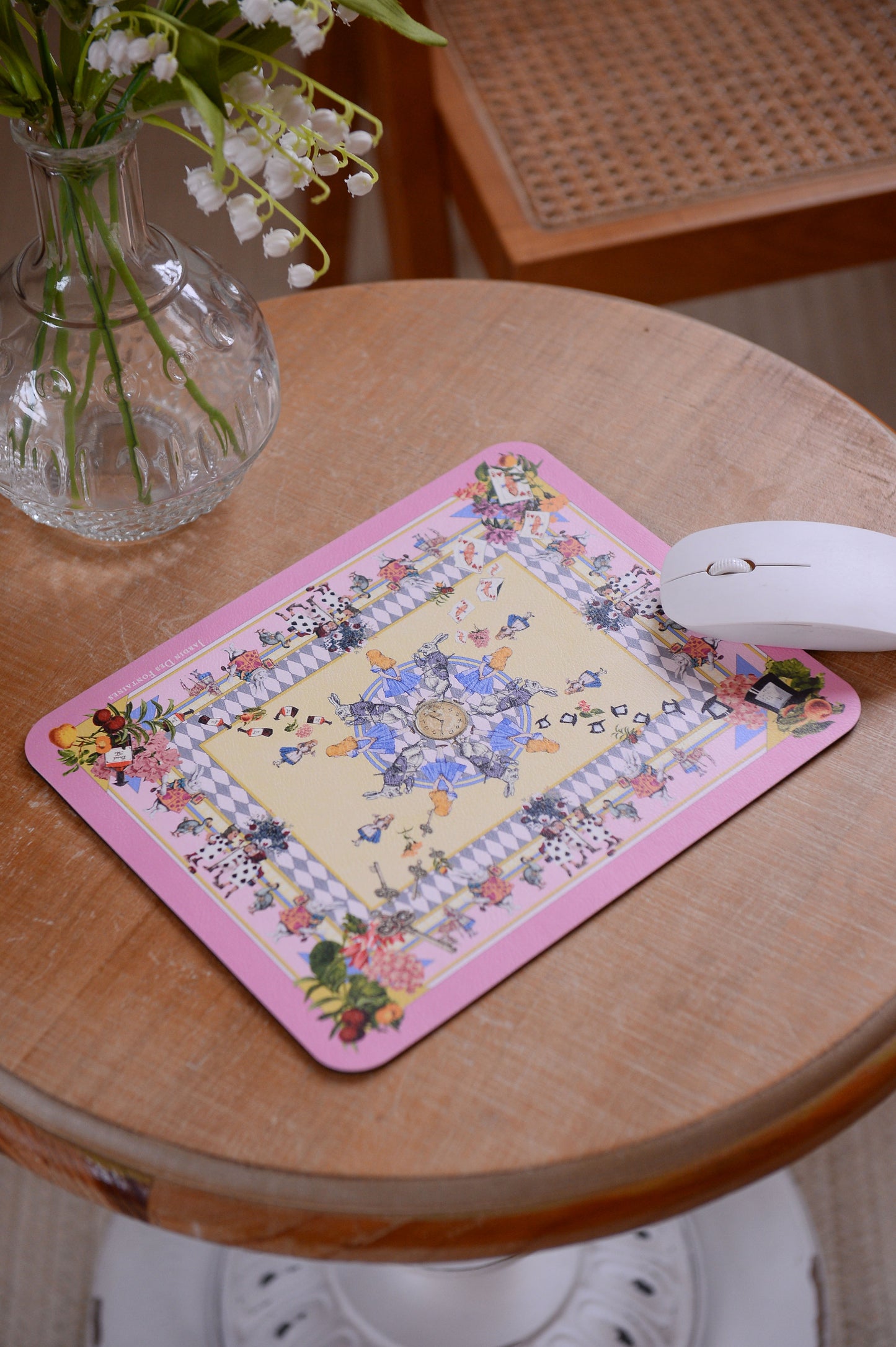 "Wonderful Adventure Dream" PU Leather Mouse Pad