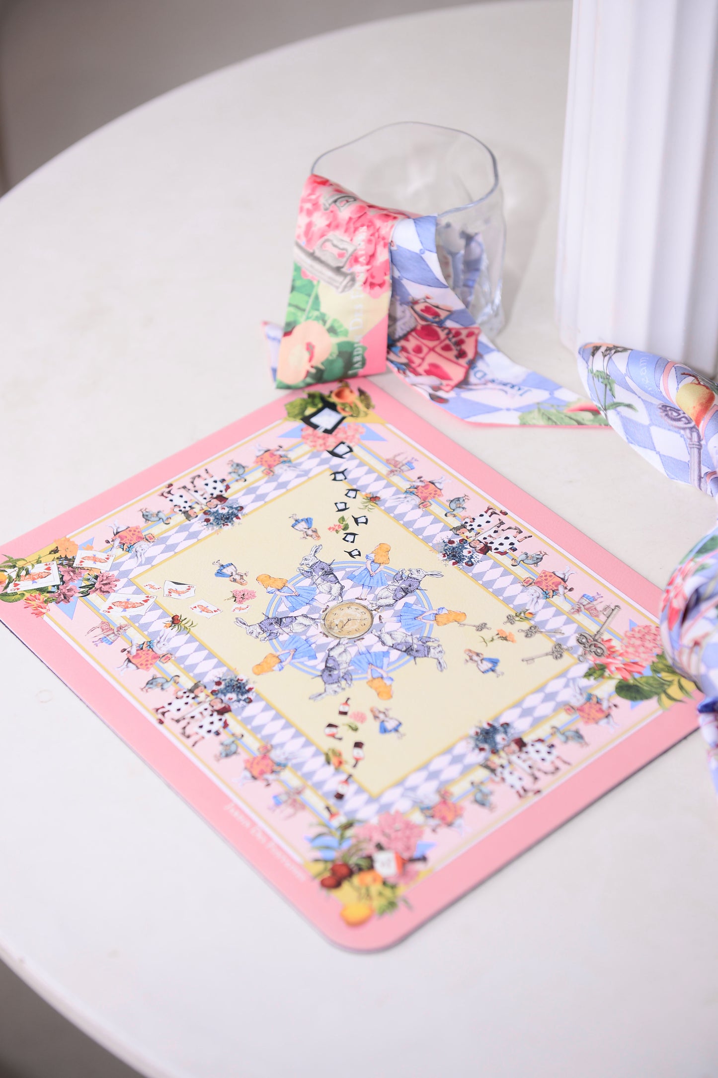 "Wonderful Adventure Dream" PU Leather Mouse Pad
