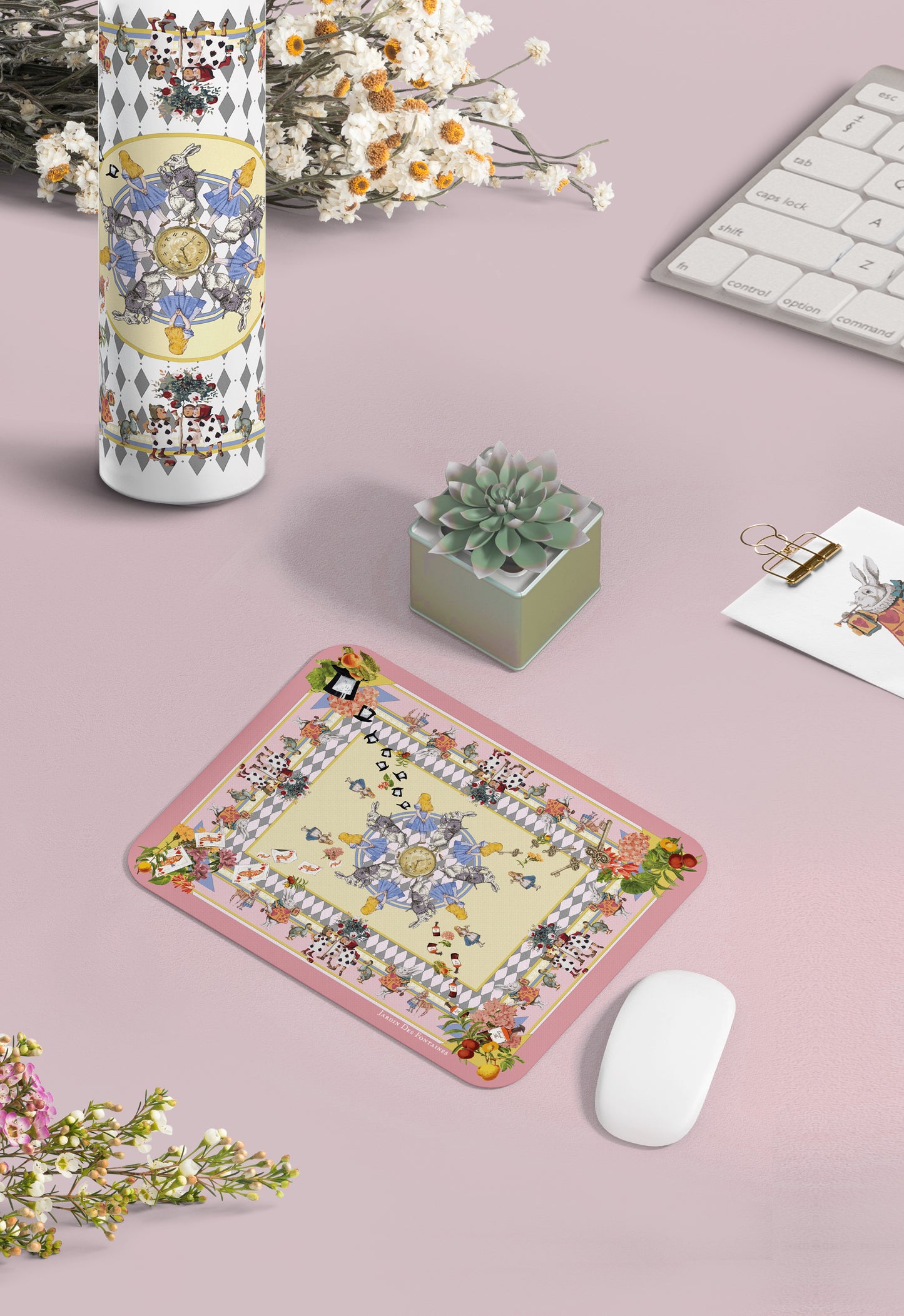 "Wonderful Adventure Dream" PU Leather Mouse Pad