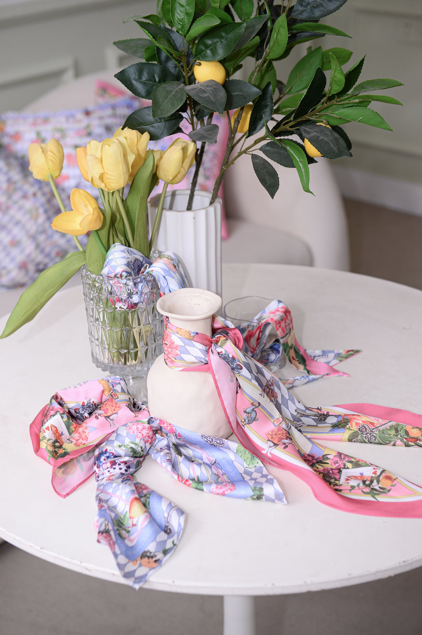 "Wonderful Adventure Dream" 45cm Silky Scarf