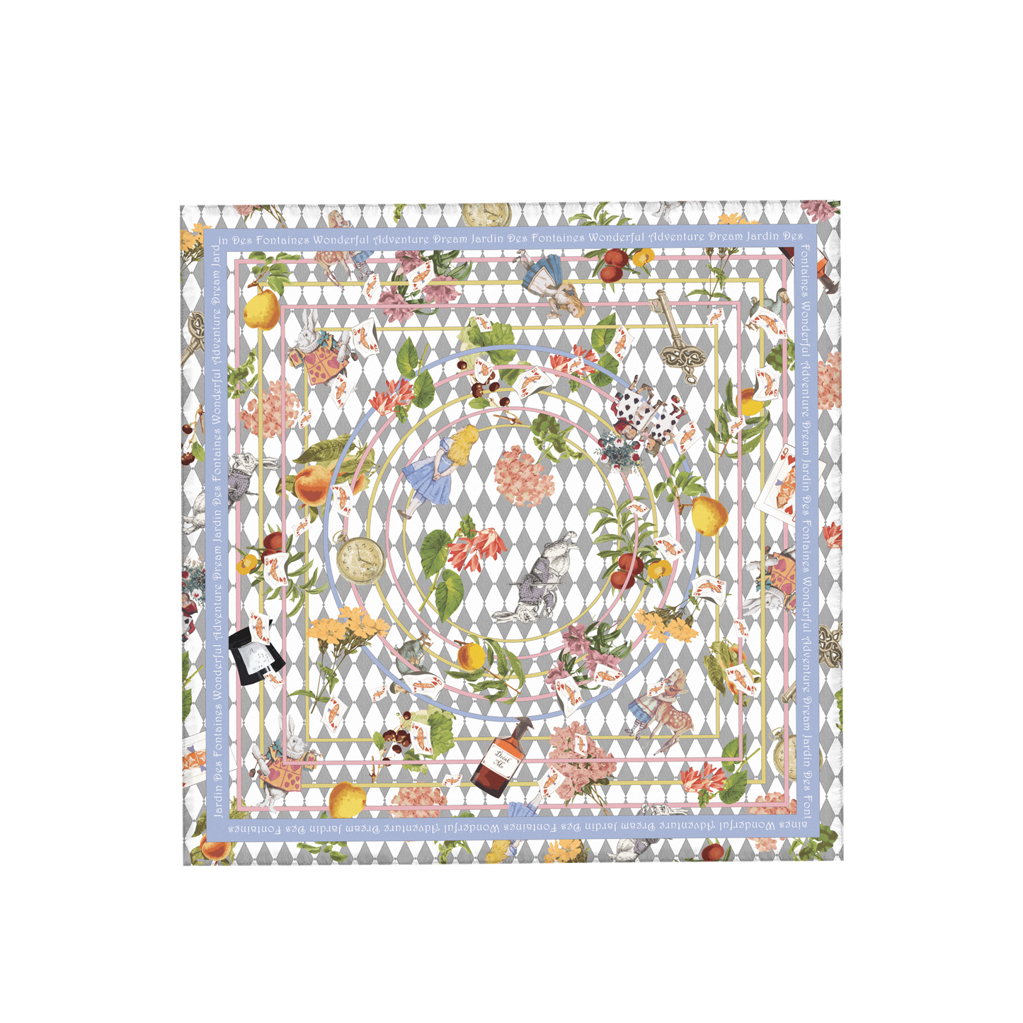 "Wonderful Adventure Dream" 45cm Silky Scarf