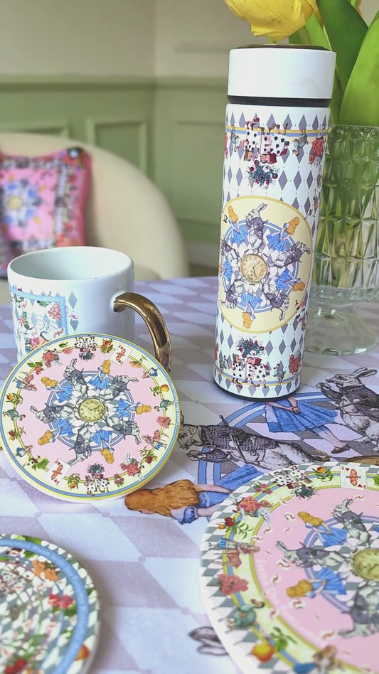 "Wonderful Adventure Dream" Mug, Tea Infuser and Coaster Set
