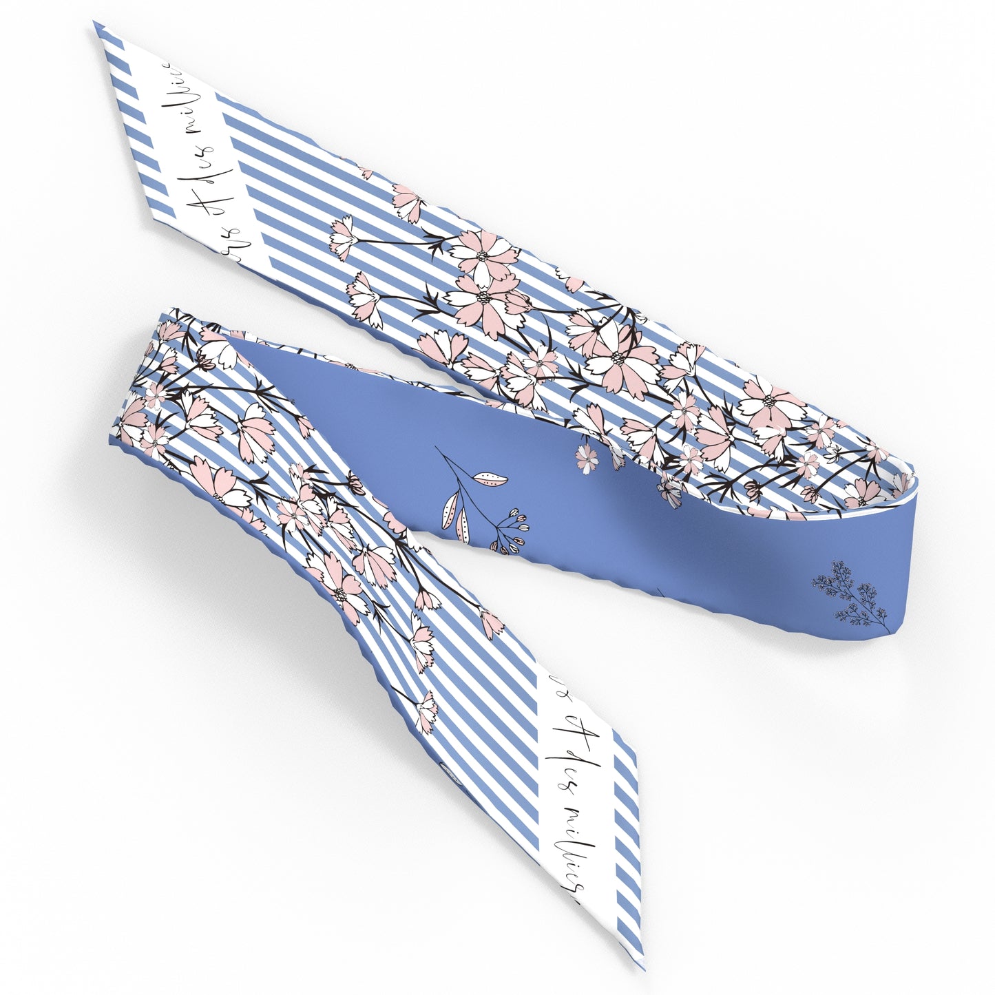 "Wild Blue Yonder" Twilly Silky Scarf