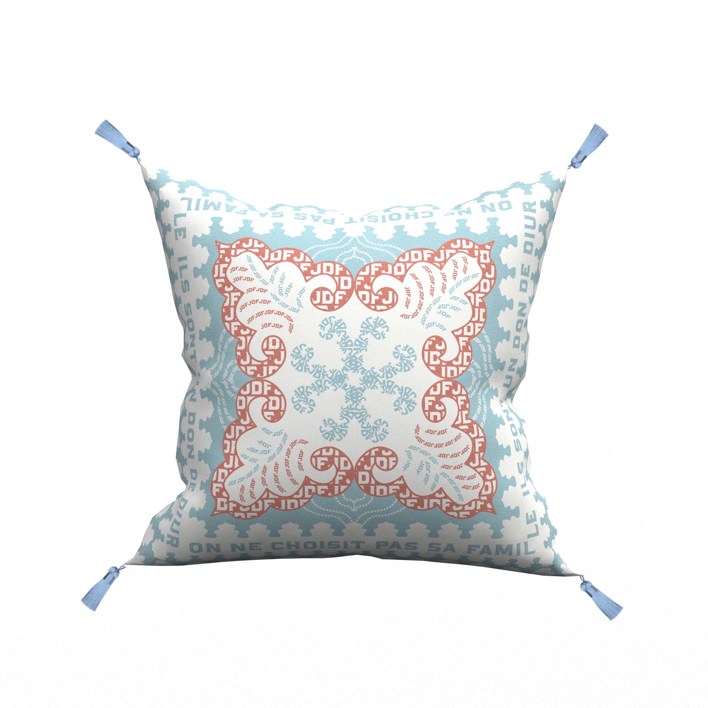 "Boho Paisley Chic" Cushion, Throw Pillow