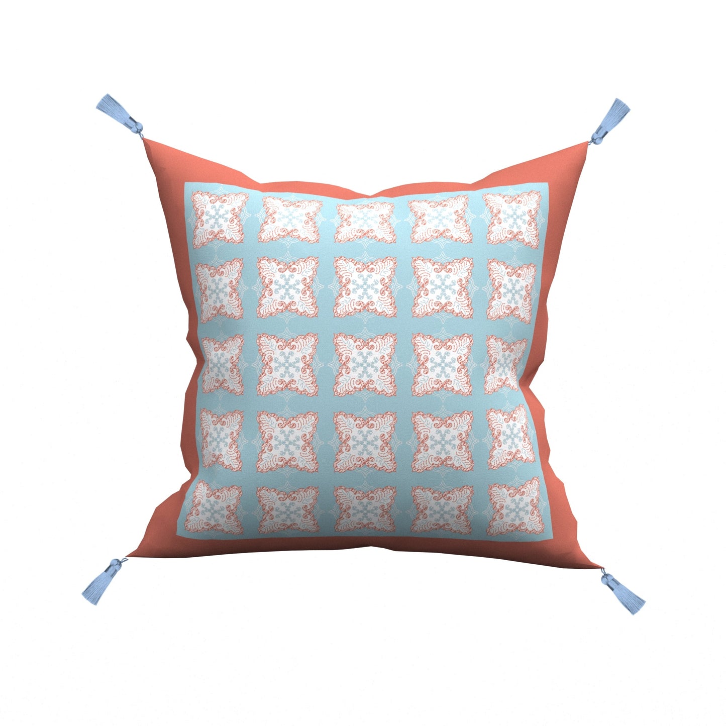 "Boho Paisley Chic" Cushion, Throw Pillow