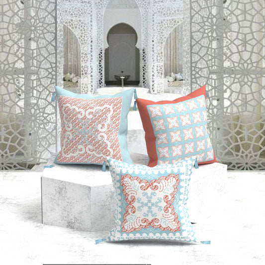 "Boho Paisley Chic" Cushion, Throw Pillow