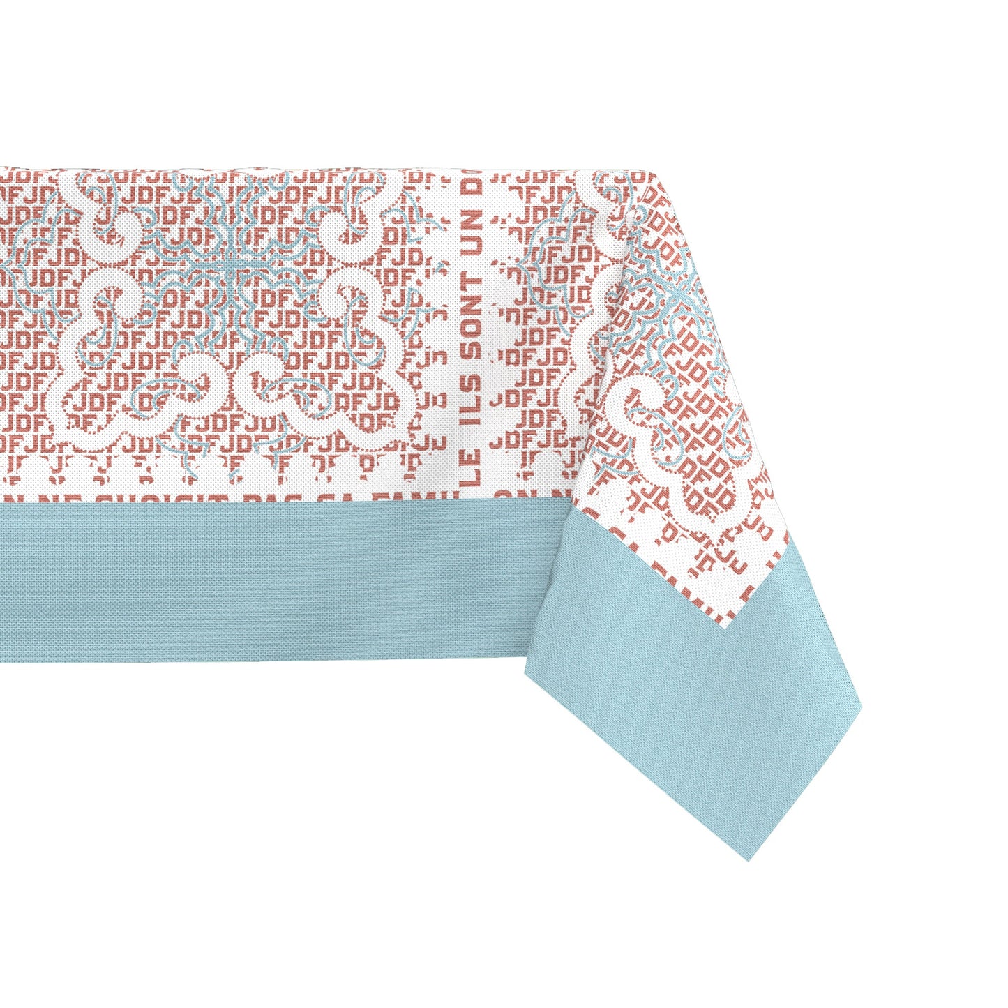 "Boho Paisley Chic" Waterproof Tablecloth