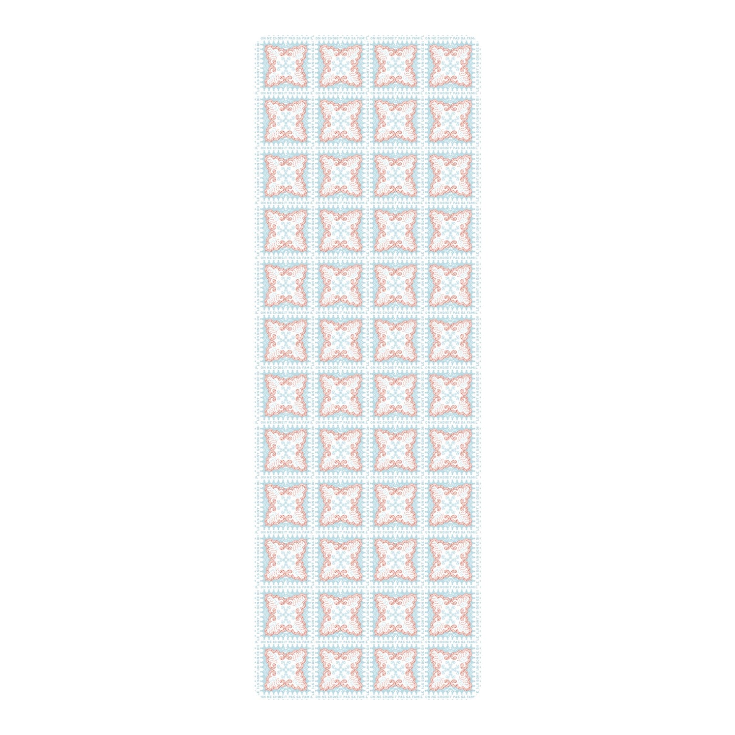 "Boho Paisley Chic" Non-Slip Yoga Mat 5 mm, JMAT
