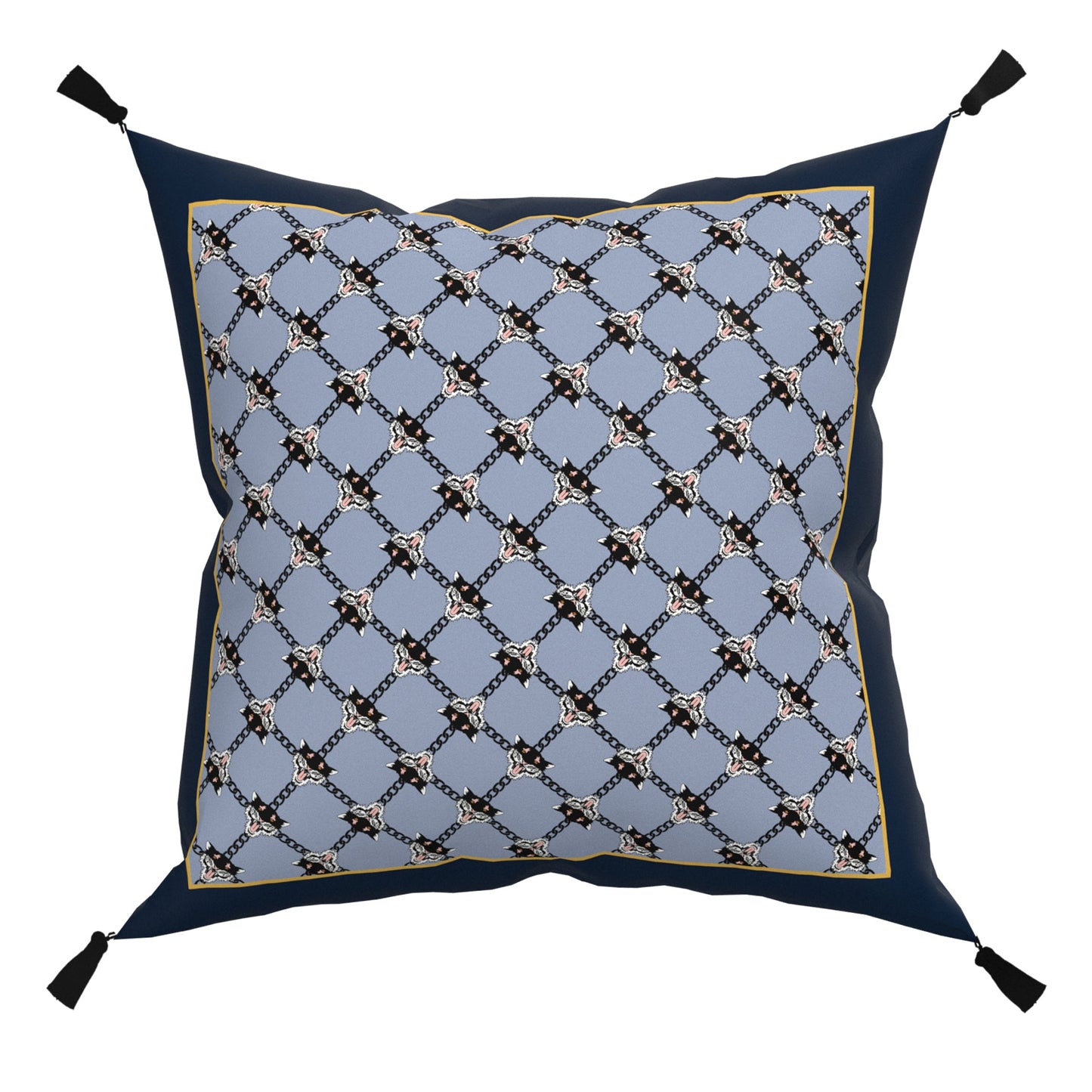 "Maxi Vintage Charm"  Cushion, Throw Pillow