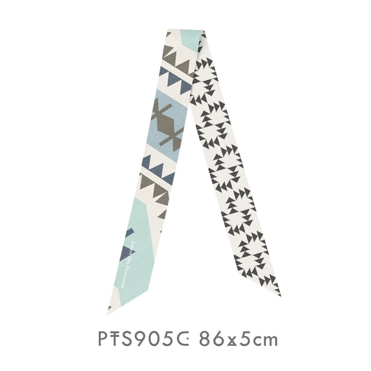 "Pastel Tribal Spiffy" Silky Scarf