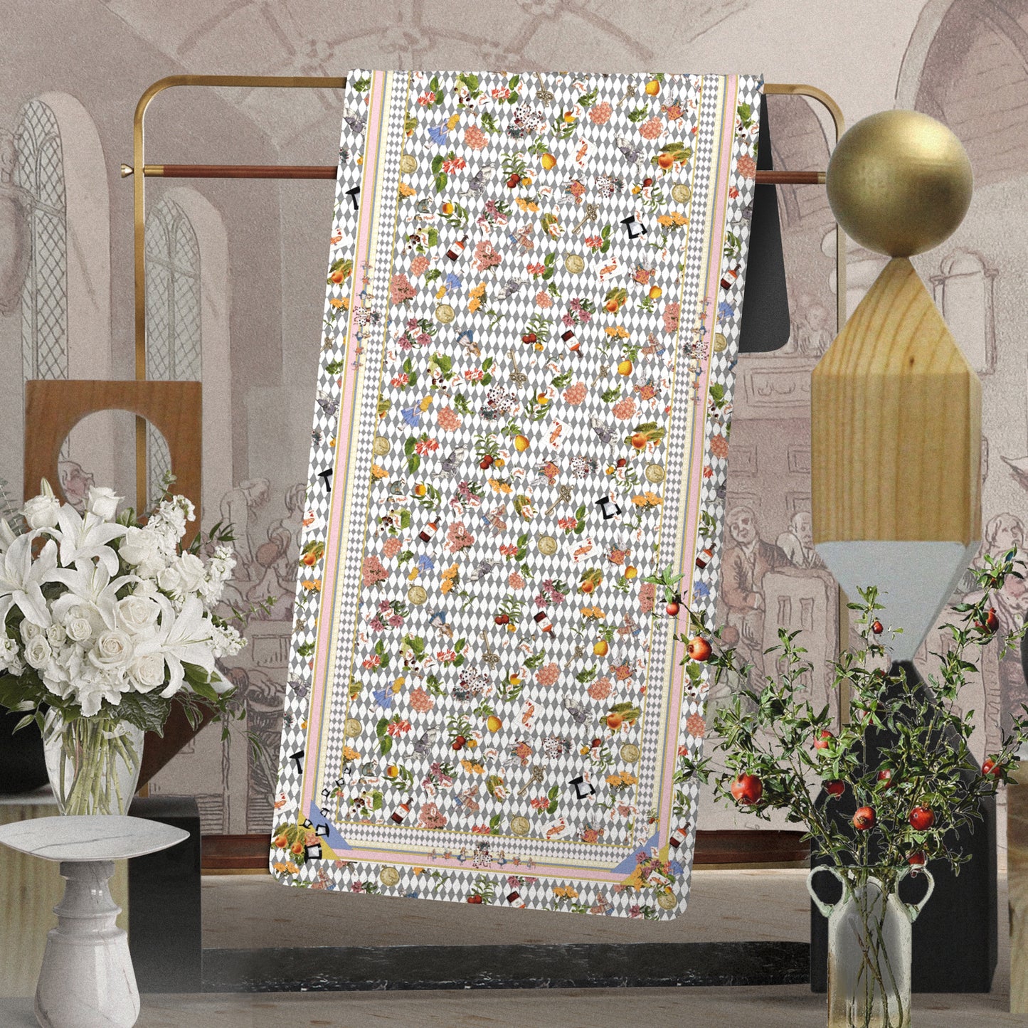 "Wonderful Adventure Dream" Non-Slip Yoga Mat 5 mm and 1.5 mm Travel Yoga Mat, JMAT
