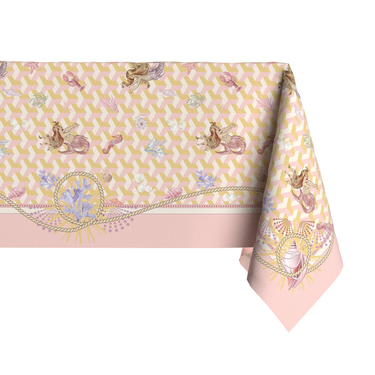 "You Are Mer-mazing" Waterproof Tablecloth